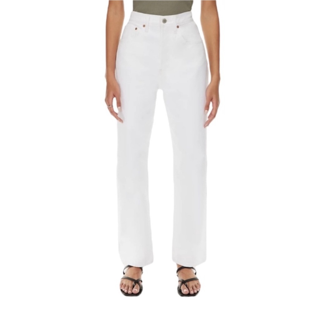 Aritzia Joni High Rise Loose- Size 28- White